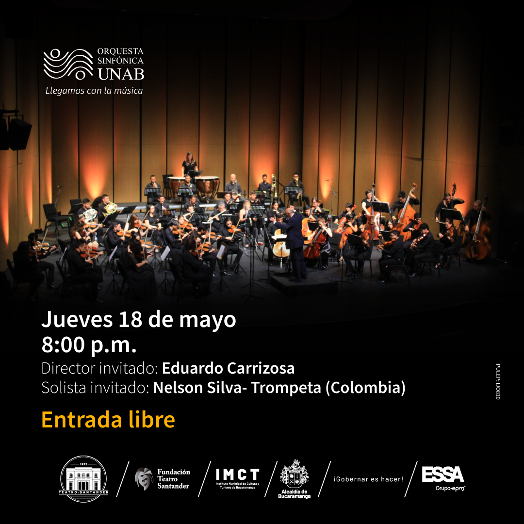 Lee más sobre el artículo El Teatro Santander recibe por tercera vez a la Orquesta Sinfónica de la UNAB