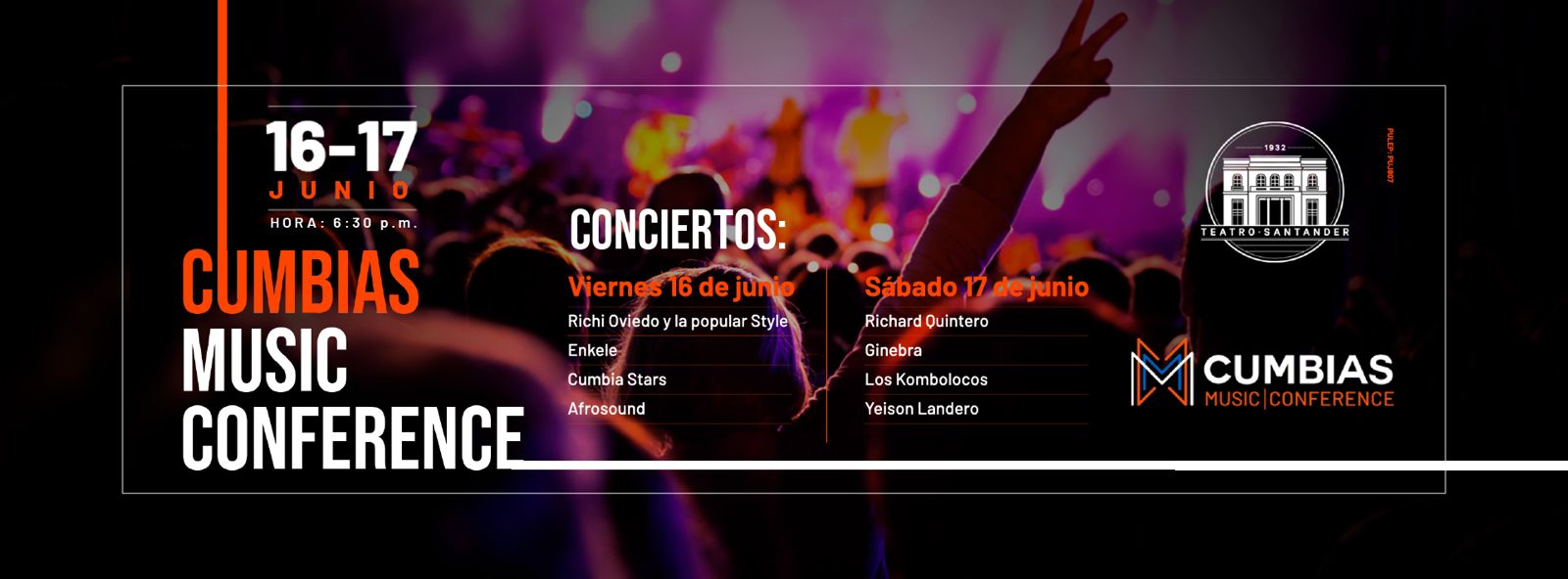 Lee más sobre el artículo Cumbias Music Conference y su franja de conciertos en el Teatro Santander
